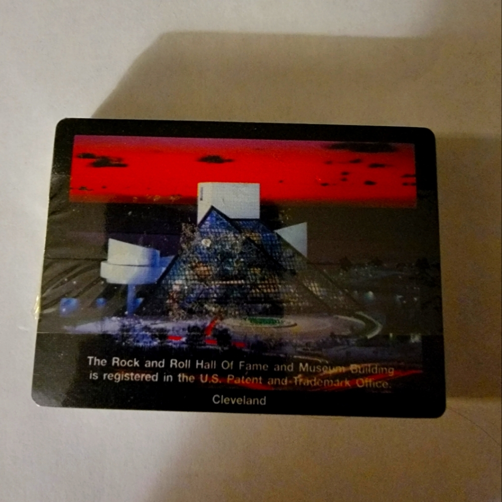 RARE HARD ROCK OF FAME ON PLAYING CARDS